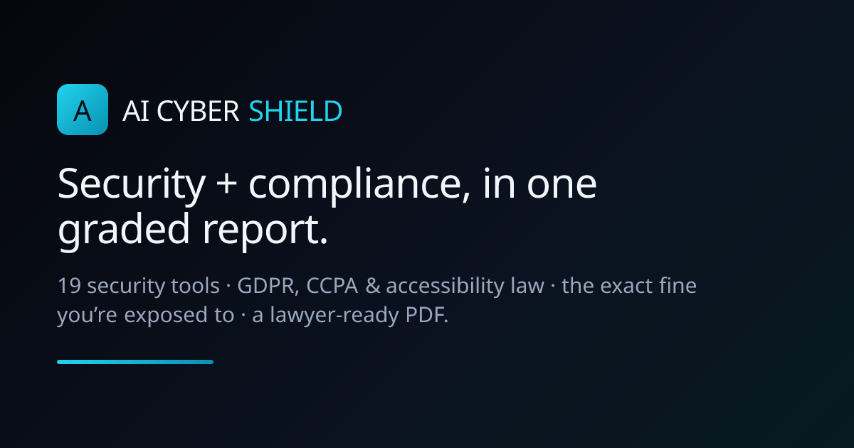 AI Cyber Shield — official preview image
